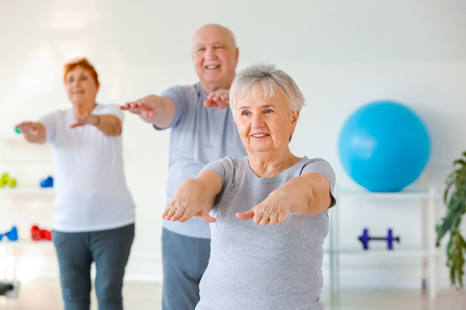 Easy Assisted Squats for Seniors 